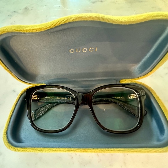 GUCCI GG0038ON Frame Havana Blue - Picture 3 of 8